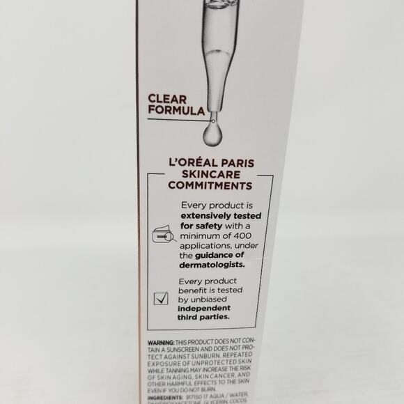 New L'Oreal Paris Sublime Bronze Self-Tanning Facial Drops 1 Oz. New in Box - Picture 3 of 7